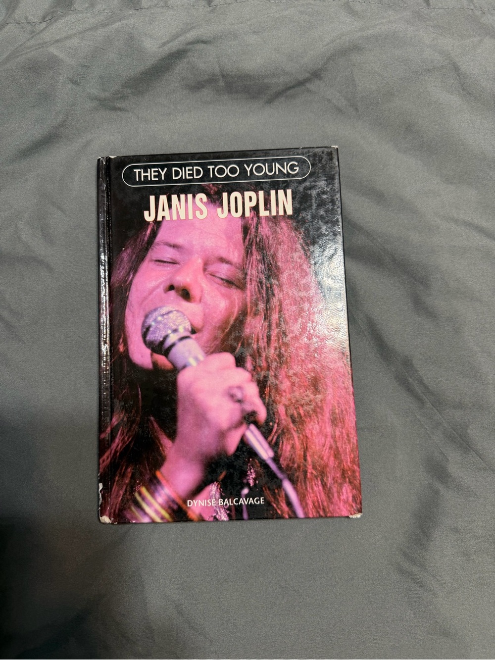 They Died Too Young: Janis Joplin - Pink Cover Book